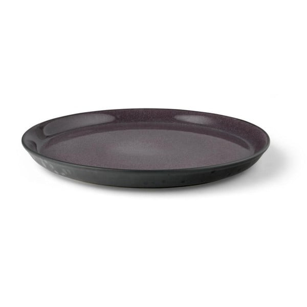 Piatto nero/viola in gres ø 27 cm Gastro Black/Purple – Bitz-image-2