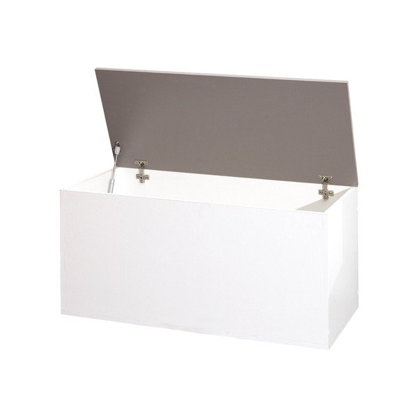 Cassettone bianco con coperchio grigio-marrone Cavaliere - Symbiosis-image-4