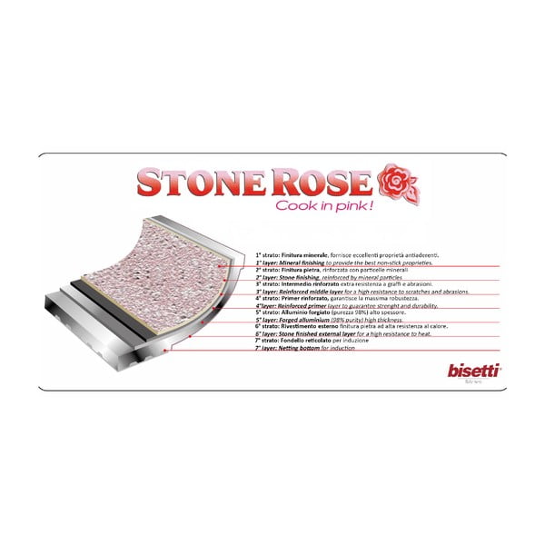 Vaso con coperchio Stonerose Rose Giuseppe, ø 24 cm - Bisetti-image-2