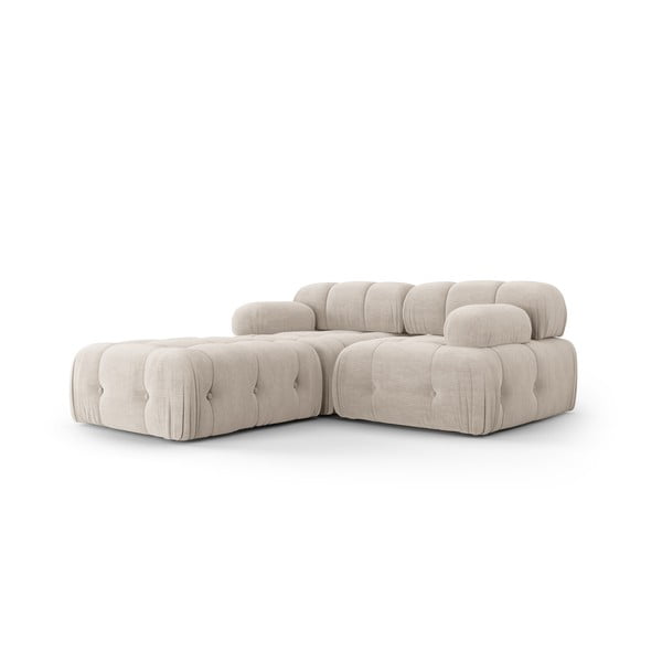 Divano angolare componibile beige Ferento – Cosmopolitan Design-image-3