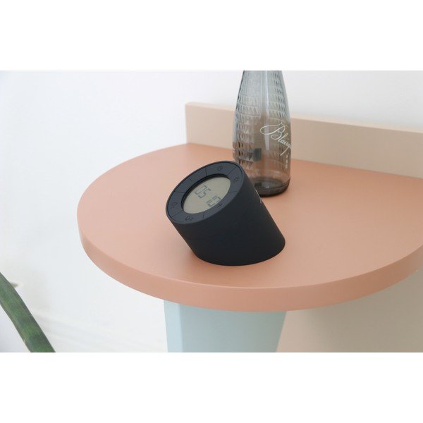Sveglia nera con display a LED sul bordo The Edge - Gingko-image-1