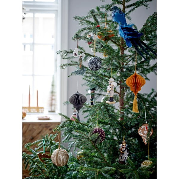 Decorazioni per albero di natale in set in legno 6 pz 13 cm Nikita – Bloomingville-image-1