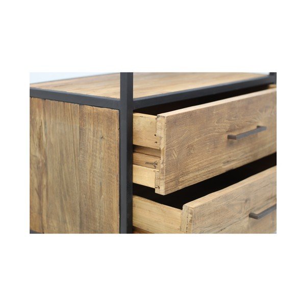 Mensola in teak 64x183 cm - HSM collection-image-4