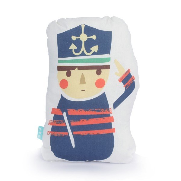 Bavlněný polštářek Moshi Moshi Ahoy There, 40 x 30 cm