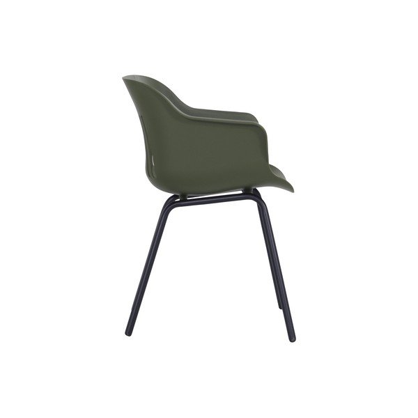 Set di 2 sedie da giardino in plastica verde scuro Jill Rondo - Hartman-image-3