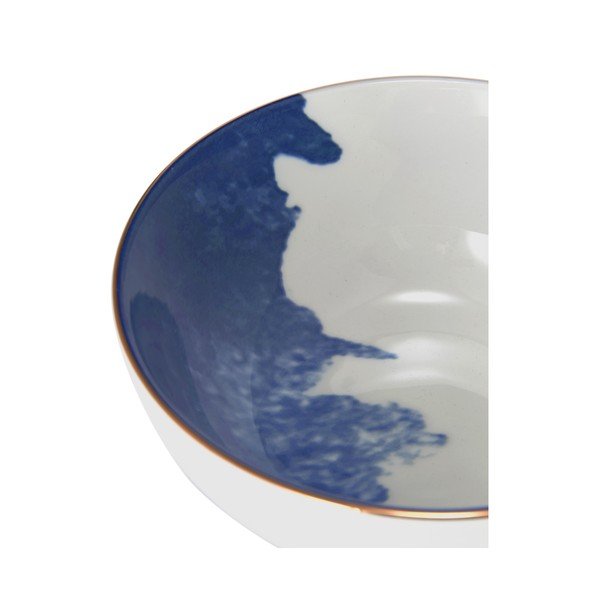 Set di 2 ciotole in porcellana bianca e blu, ø 15 cm Rosie - Westwing Collection-image-2