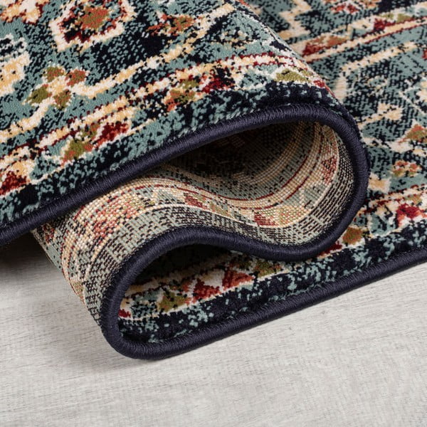 Tappeto blu scuro 160x230 cm Gillingham - Flair Rugs-image-2