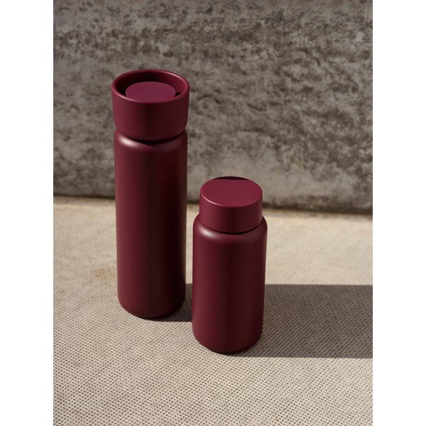 Tazza termica burgundy in acciaio inox 400 ml Singles – Zone-image-4