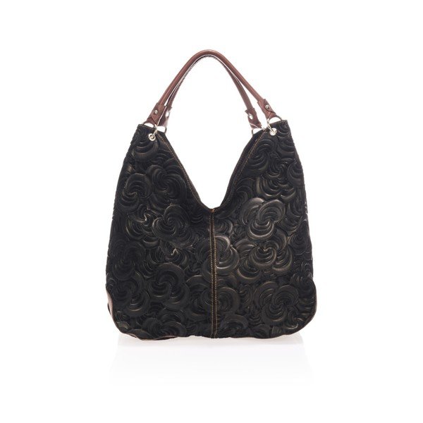 Borsa in pelle nera Trieste - Giorgio Costa-image-1