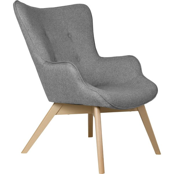 Poltrona grigia Niko – Ropez