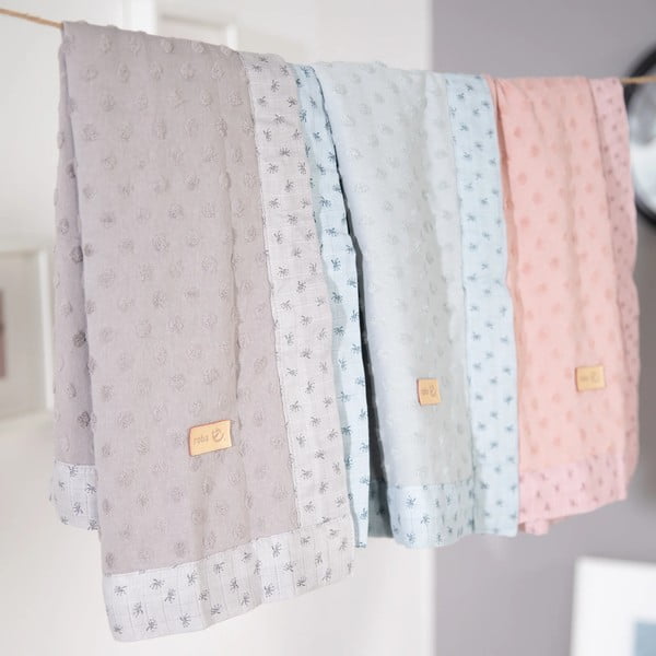 Coperta rosa per neonati 80x80 cm Lil Planet - Roba-image-3