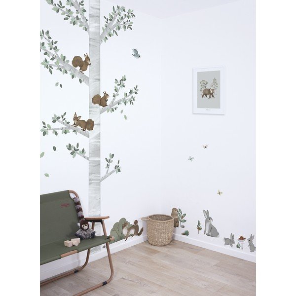 Foglio adesivo 64x40 cm Moutain Animals - Lilipinso-image-1