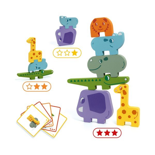 Puzzle in legno per bambini a forma di animali Puzzle - Djeco-image-2