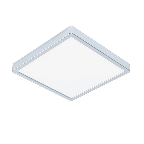 Plafoniera LED argentata 28,5x28,5 cm FUEVA 5 – EGLO