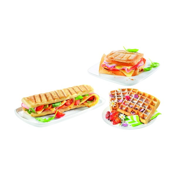 Sandwich maker in nero e argento Break Time - Tefal-image-4