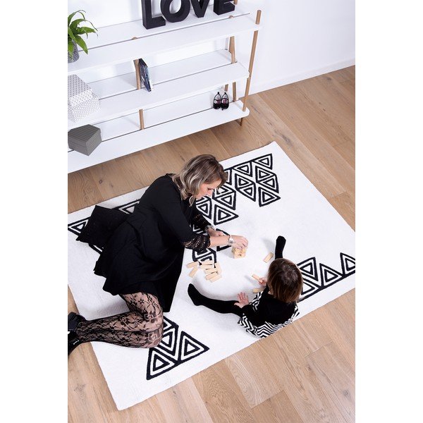 Tappeto per bambini crema 170x120 cm Boho Chic - Lilipinso-image-1