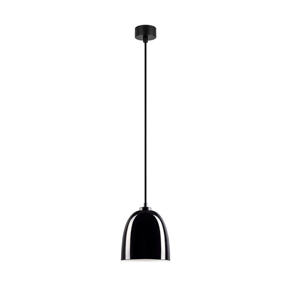 Lampada a sospensione nera Awa, ⌀ 17 cm - Sotto Luce