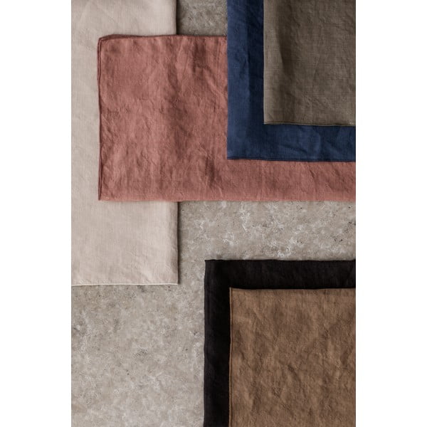 Tovagliolo di lino azzurro, 42 x 42 cm Lineo - Blomus-image-2