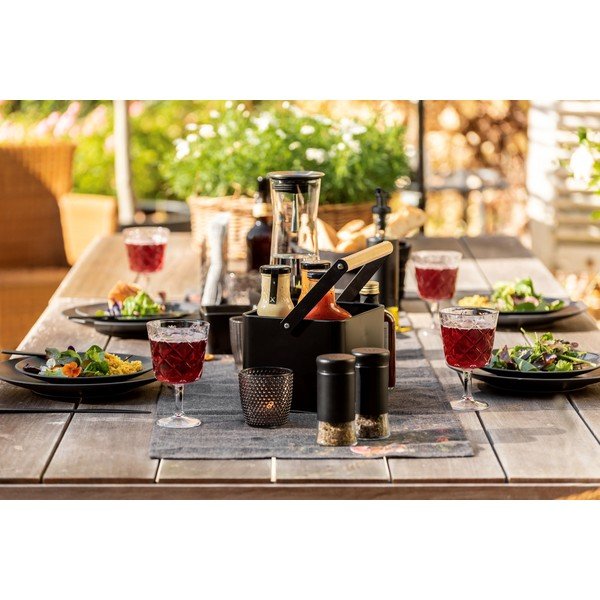 Scatola nera per utensili da cucina Baco Black Outdoor Kitchen Baco - Wenko-image-4