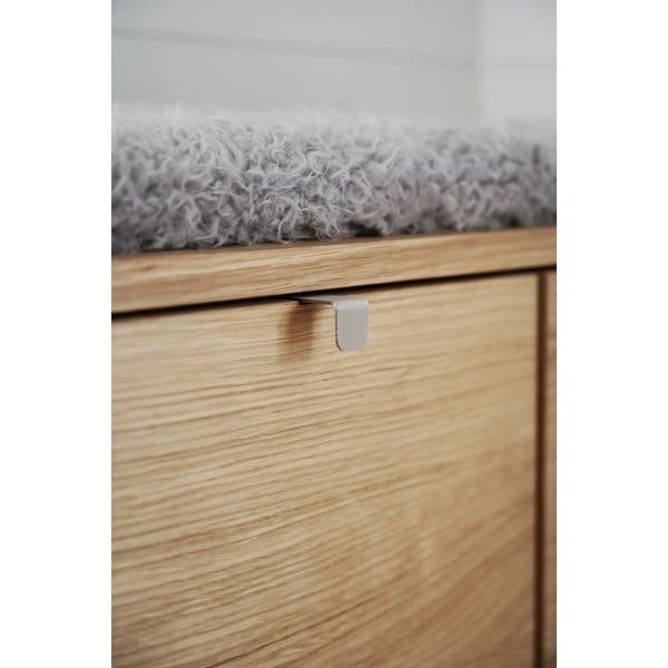 Panca in colore naturale effetto rovere 106 cm Confetti - Rowico-image-4