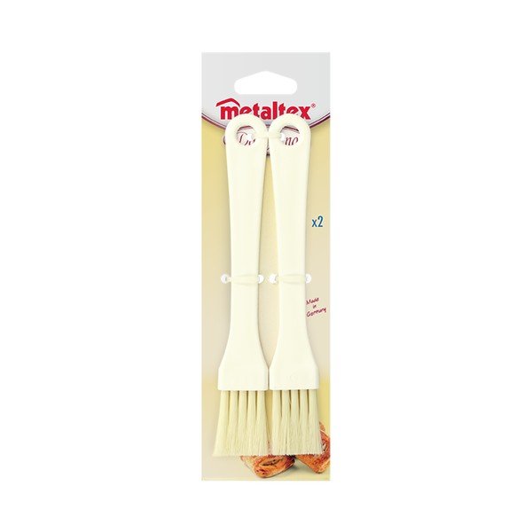 Pennello da cucina in plastica 2 pz – Metaltex-image-1