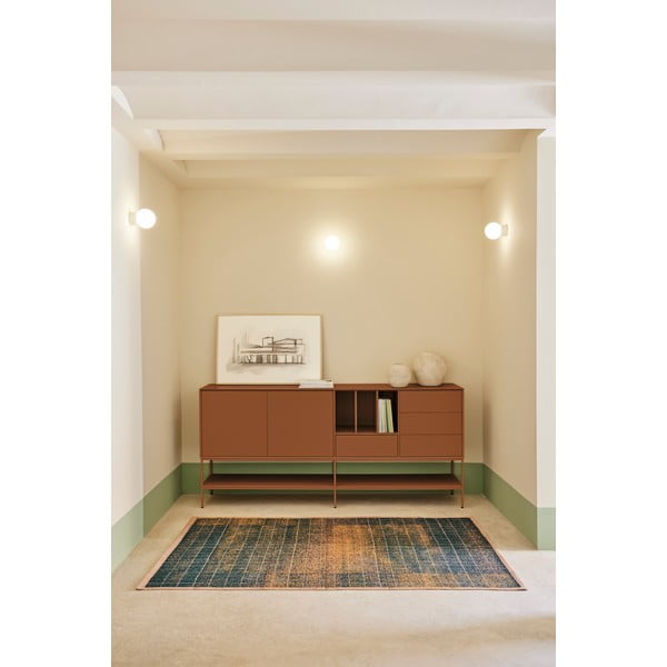 Cassettiera color mattone 220x98x45 cm Platt – Teulat-image-1