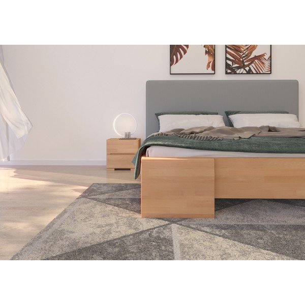Letto matrimoniale in legno di faggio , 180 x 200 cm Hessel - Skandica-image-4
