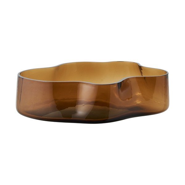 Vassoio decorativo in vetro 29,5x24 cm – House Nordic-image-3