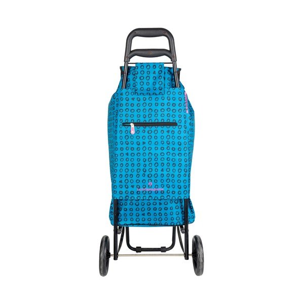Borsa trolley Ridey blu Lulucastagnette, 37 l - LULUCASTAGNETTE-image-1