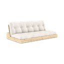 Divano letto crema 196 cm Base - Karup Design