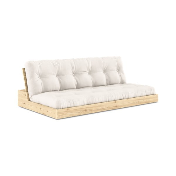 Divano letto crema 196 cm Base - Karup Design