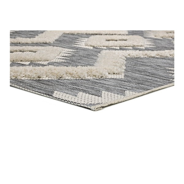 Tappeto bianco e grigio , 115 x 170 cm Cheroky Merto - Universal-image-2