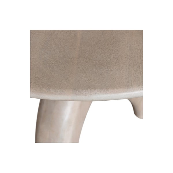 Tavolo da pranzo rotondo in legno di mango ø 120 cm Smooth - BePureHome-image-3