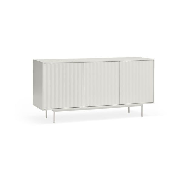 Cassettiera bassa bianca 159x80 cm Sierra - Teulat-image-1