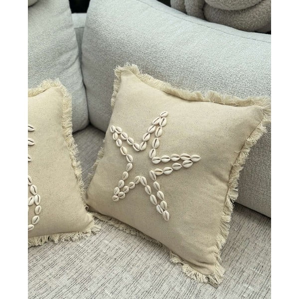 Federa decorativa in cotone 43x43 cm Seashells – Mioli Decor-image-4