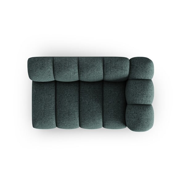 Divano componibile turchese (con penisola a destra) Lupine – Micadoni Home-image-1