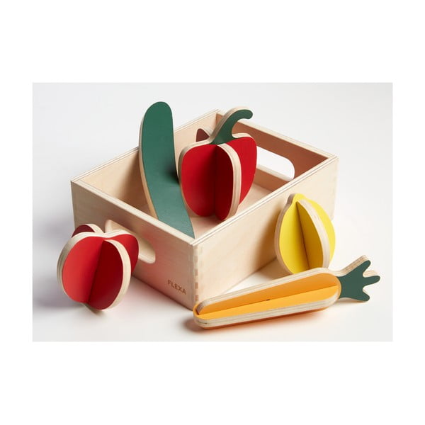 Set da gioco per bambini Play Vegetables - Flexa