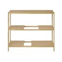 Scaffale di colore naturale con effetto rovere 105x92x40 cm Sukoya – Blomus
