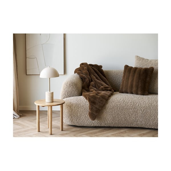 Tavolino rotondo in rovere massiccio ø 40 cm Jena – House Nordic-image-4