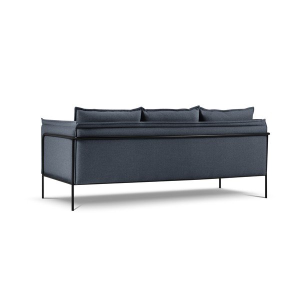 Divano blu scuro , 218 cm Andrea - Interieurs 86-image-2