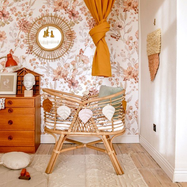 Carta da parati in tessuto non tessuto 100 cm x 280 cm Autumn Meadow - Dekornik-image-2