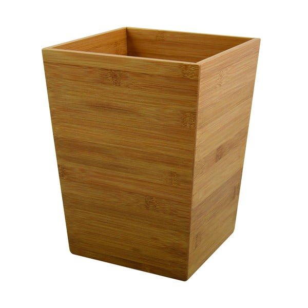 Cestino per la spazzatura di colore naturale in bambù 3 l – MSV