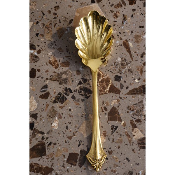 Cucchiaio da portata in metallo Leah – Jotex-image-1