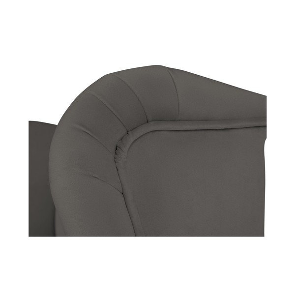 Sgabello da bar grigio Roco - Mazzini Sofas-image-2