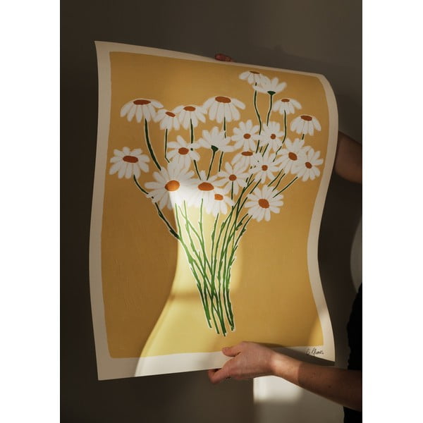 Poster 30x40 cm Daisies – Carla Llanos – The Poster Club-image-3