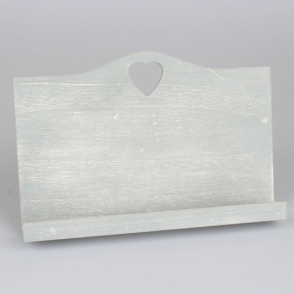 Stojan na kuchařku Vintage Love, šedý