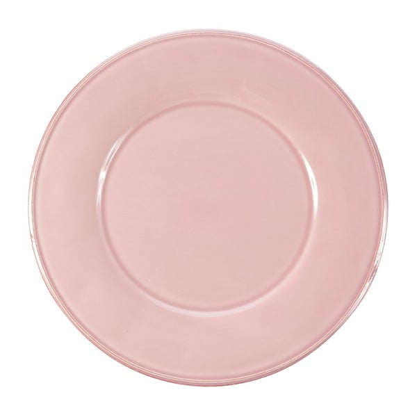 Piatto in gres rosa chiaro ø 28,5 cm Consance - Côté Table