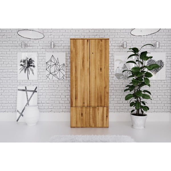 Armadio in rovere 90x206 cm Vento 2 - The Beds-image-2