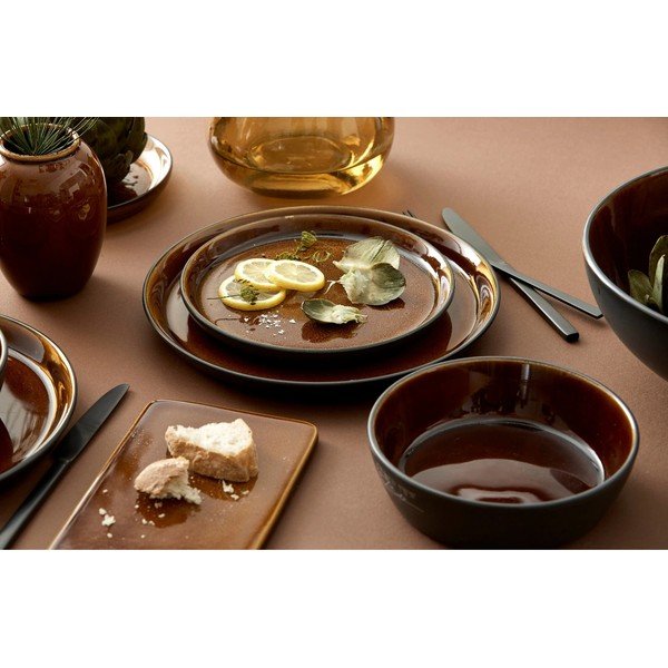 Ciotolina per ramen nera/color ambra in gres Gastro Black/Amber – Bitz-image-1