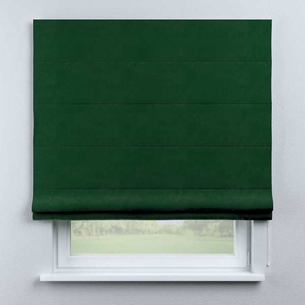 Tenda romana verde 170x160 cm Posh Velvet - Yellow Tipi-image-1